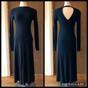 Hugo Boss fitted, ribbed-knit sweater-dress NWOT